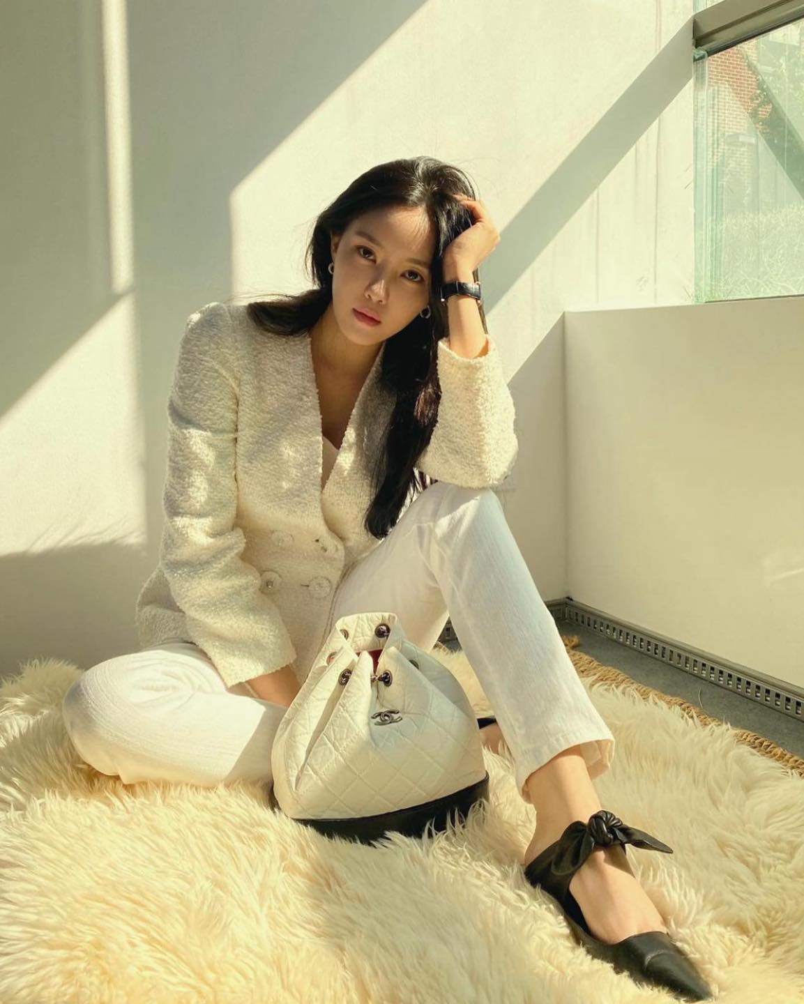 올봄 출근룩템🤍✨화이트 트위드 이미지