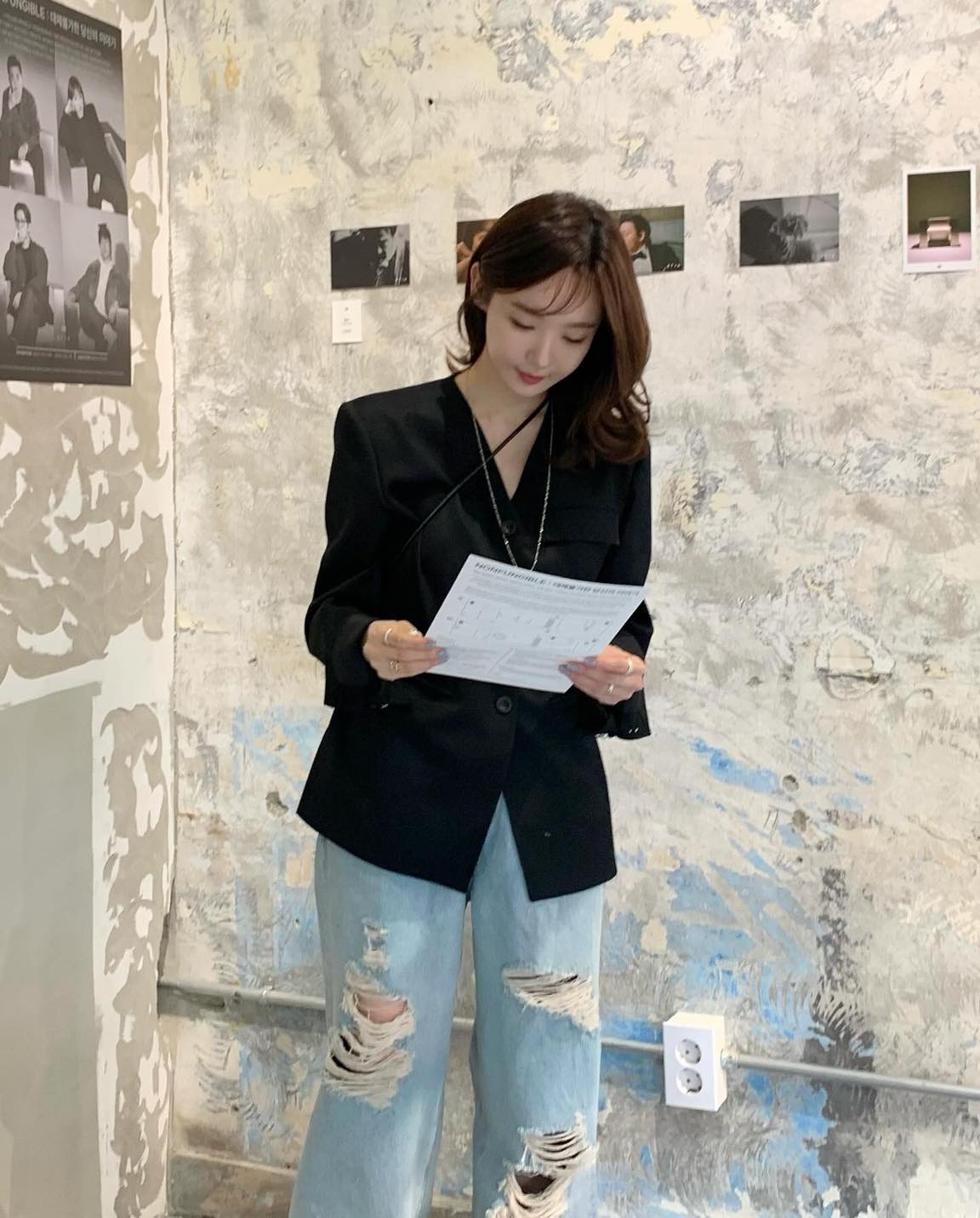 민경언니처럼 봄 데님 코디👖🤎 이미지2