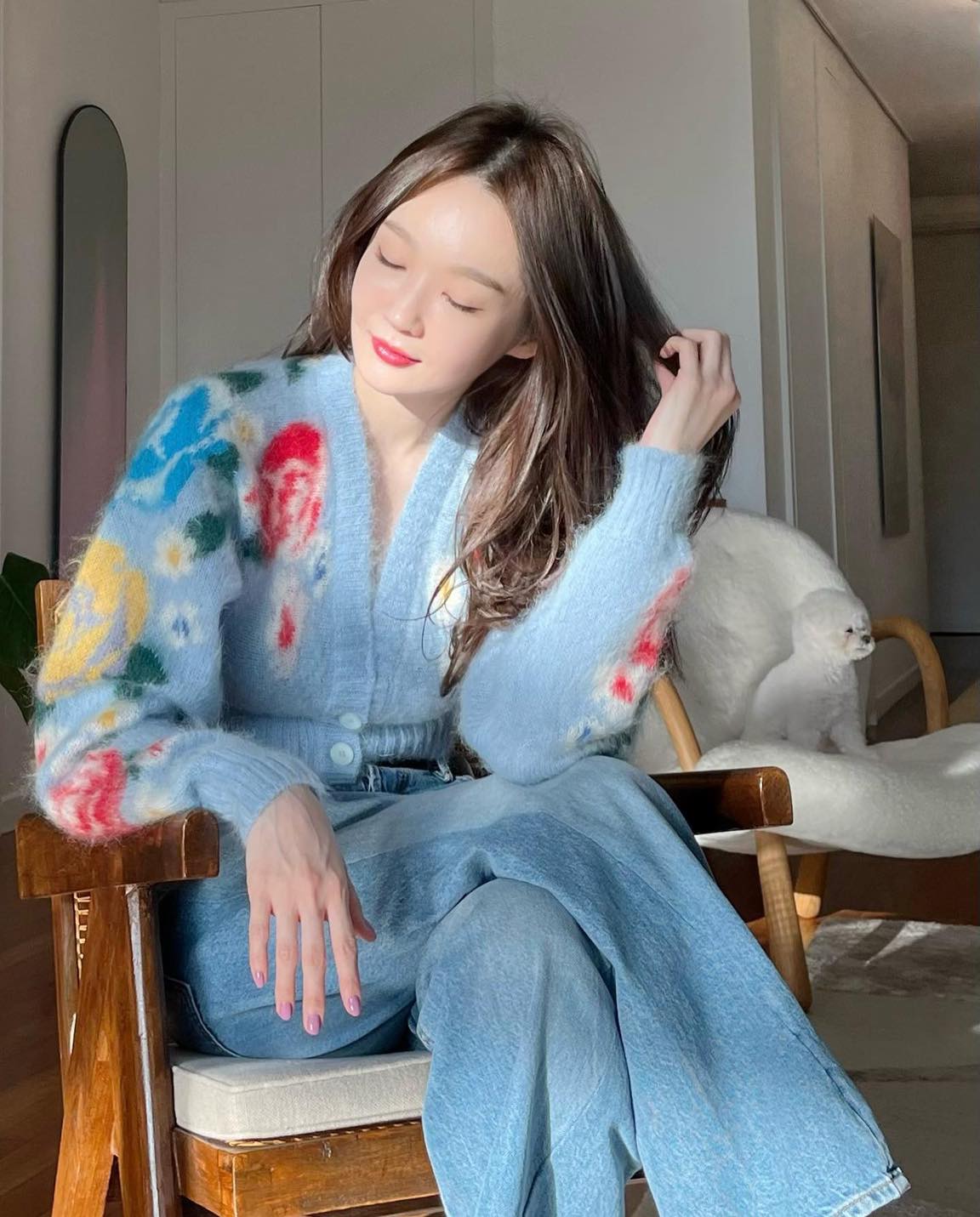 민경언니처럼 봄 데님 코디👖🤎 이미지10