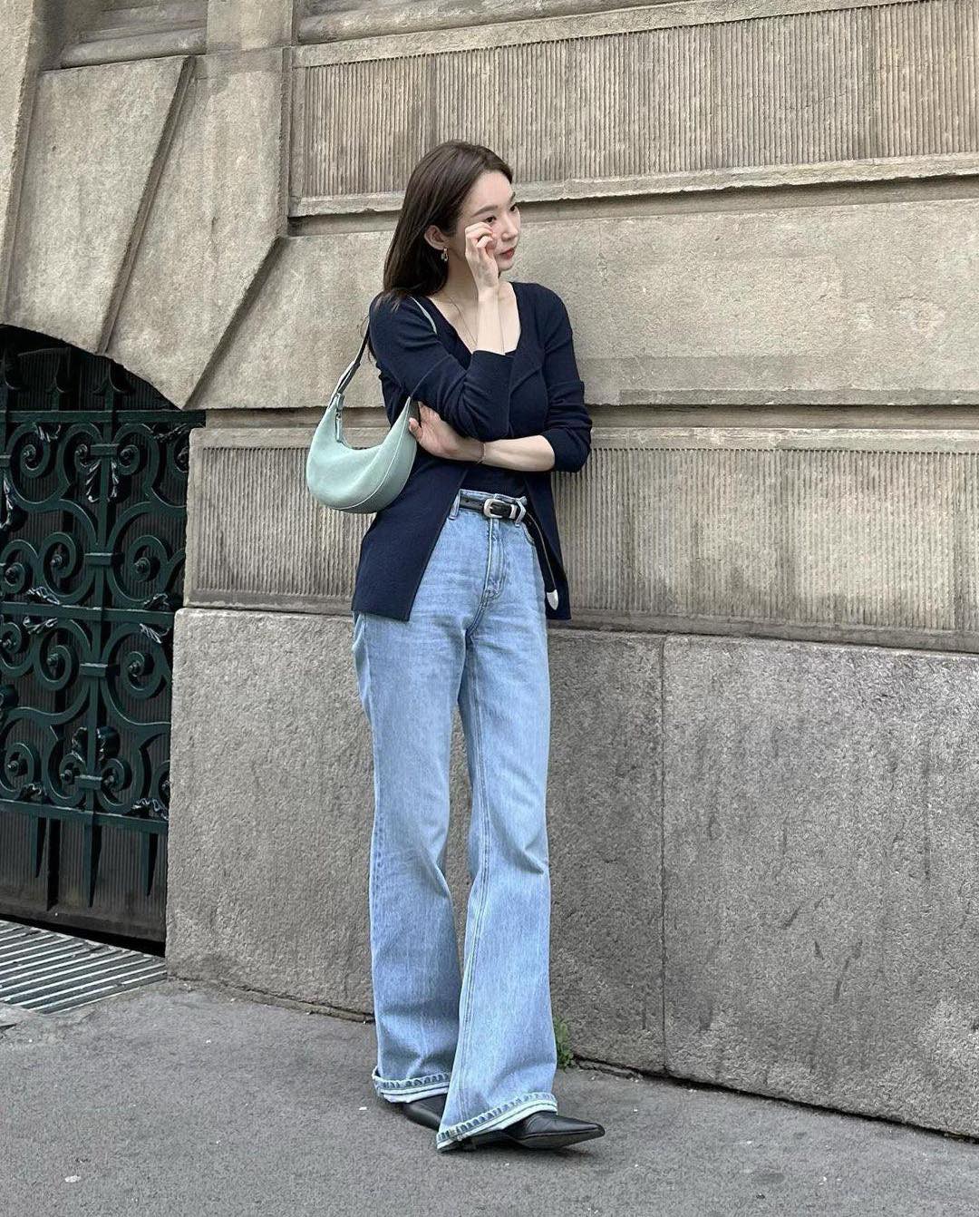 민경언니처럼 봄 데님 코디👖🤎 이미지7