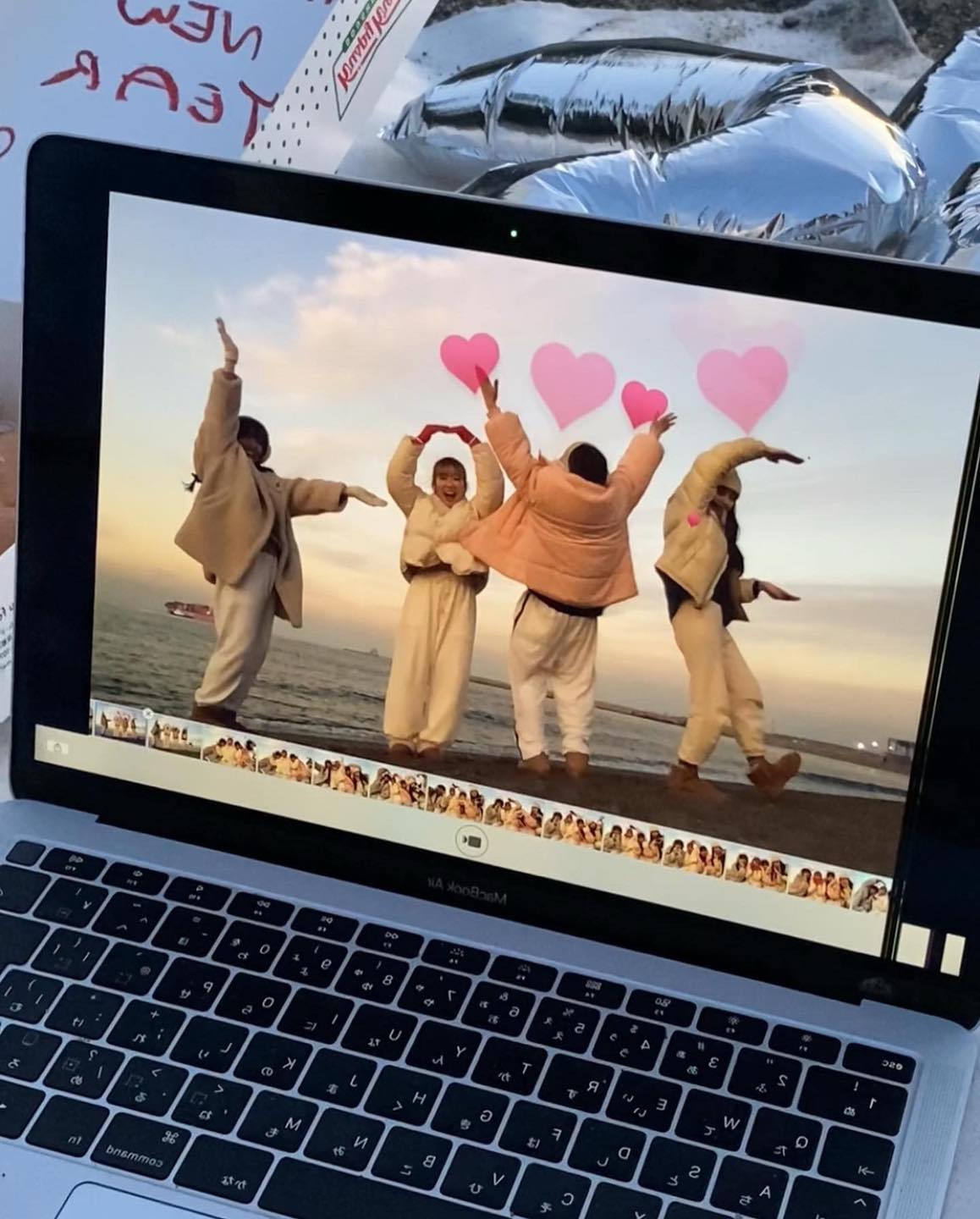 친구들이랑 포토부스💻@이렇게 이미지
