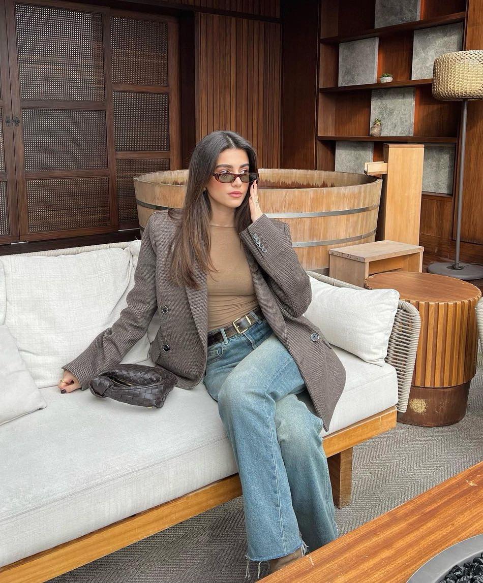 프렌치무드 가득한🥖체크자켓🤎 이미지8