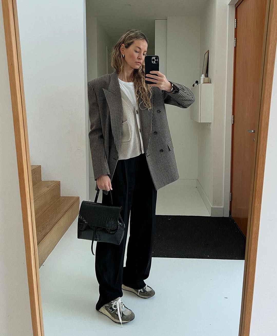 프렌치무드 가득한🥖체크자켓🤎 이미지2