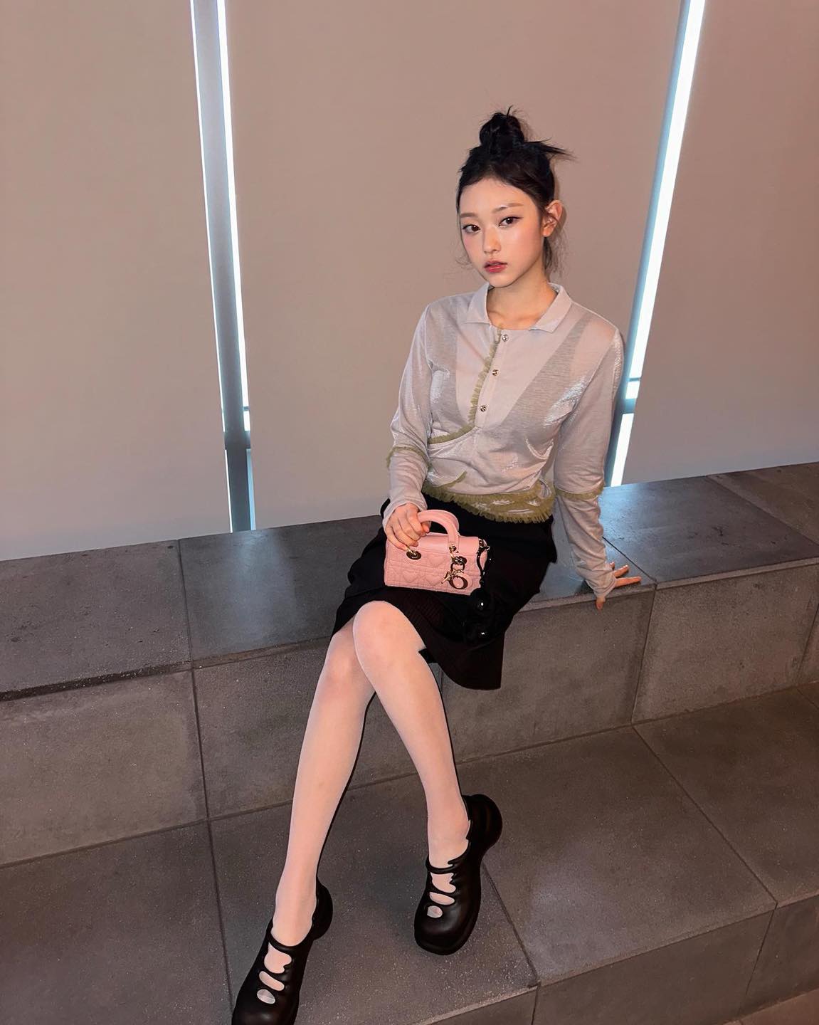 귀여운 봄 미니백👛 디올 핑크백
 이미지6