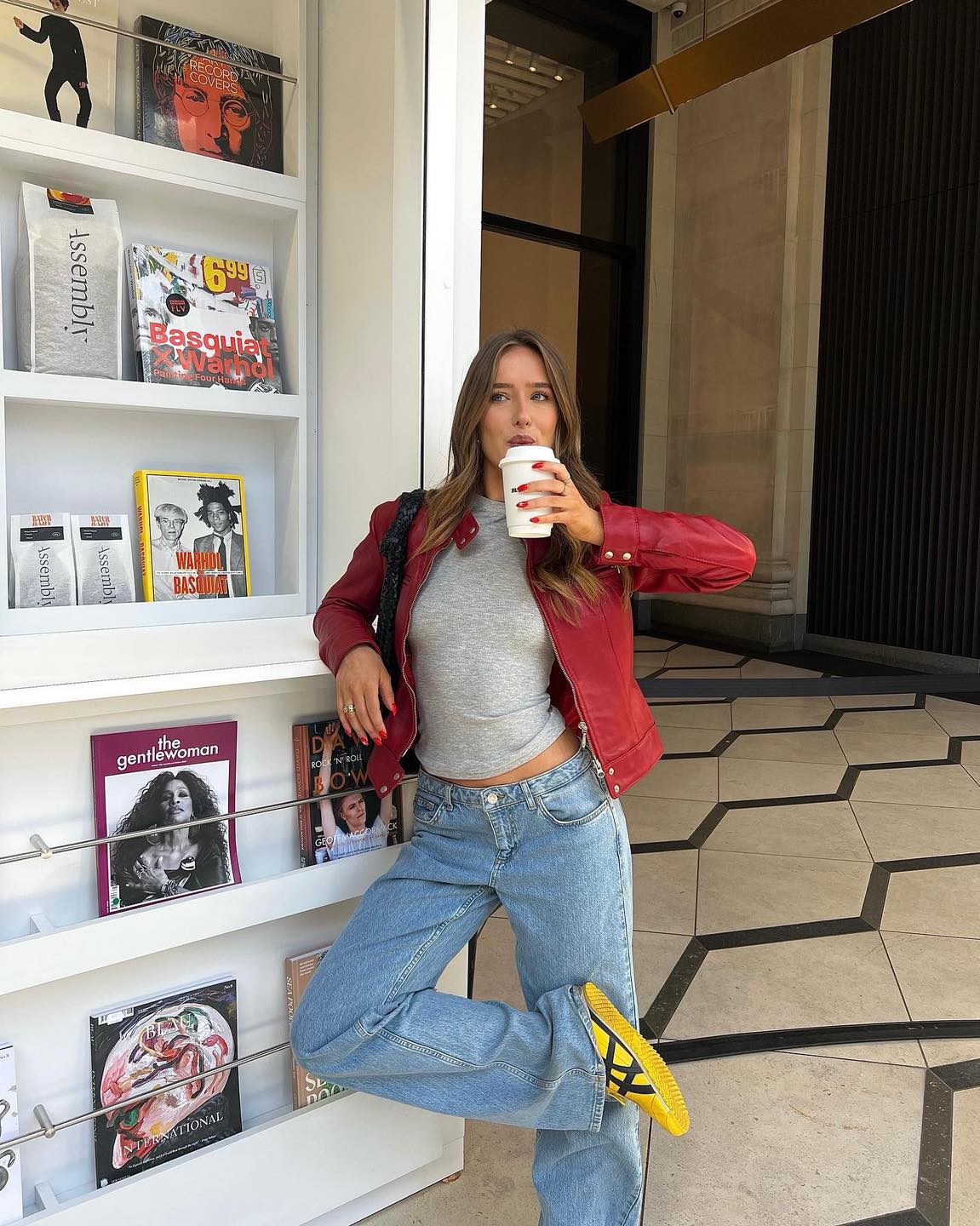 상큼한 포인트💛오니츠카 옐로우 이미지2