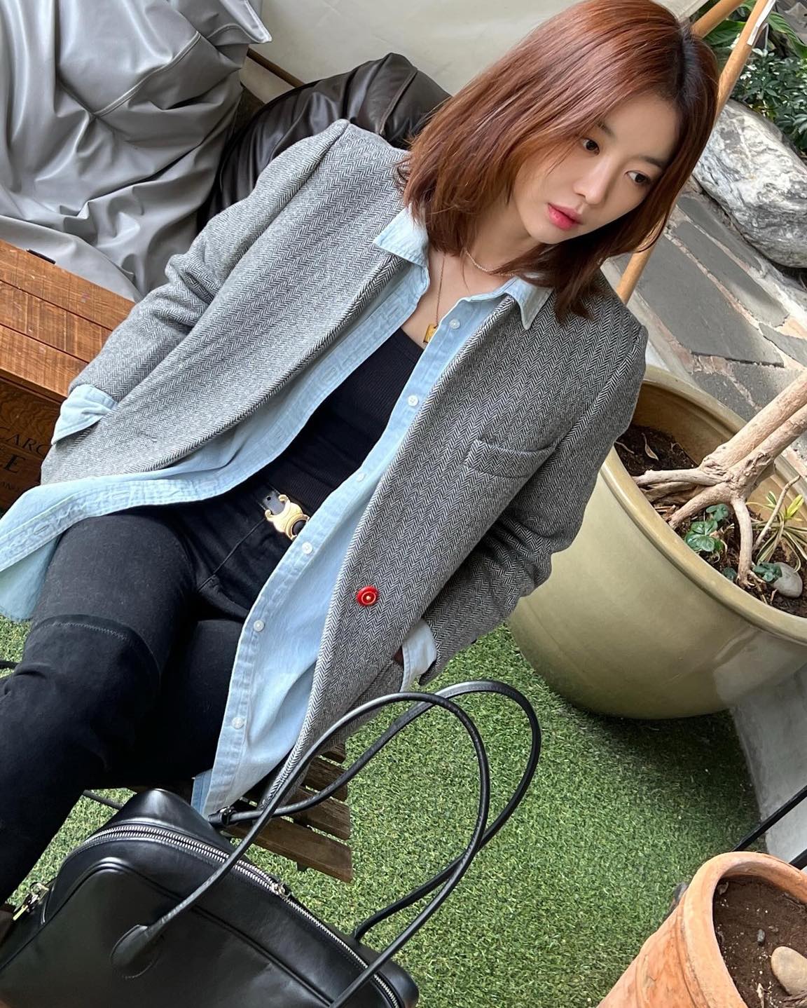 꽃샘추위엔 따뜻한 울자켓 입기🤎 이미지3