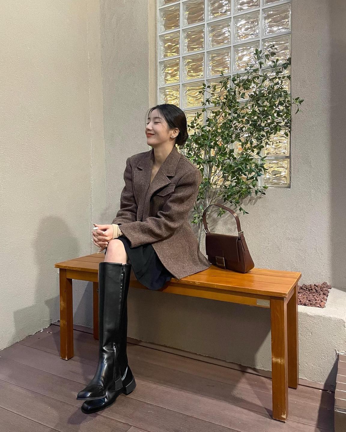 꽃샘추위엔 따뜻한 울자켓 입기🤎 이미지6