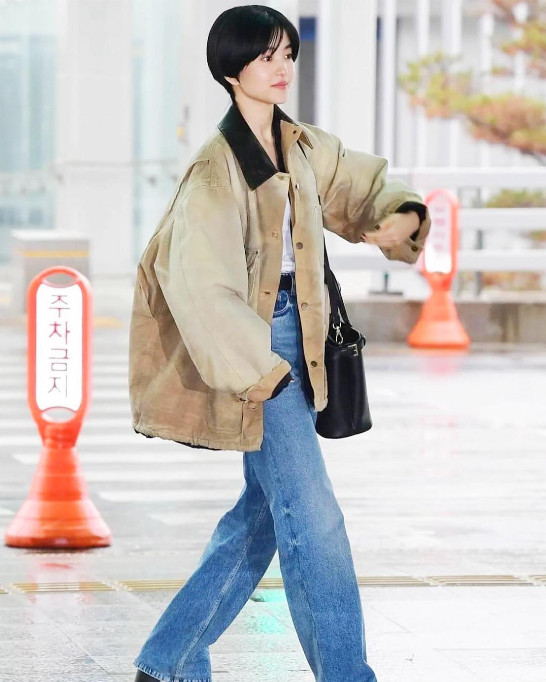올봄 휘뚜루 캐주얼템🤎워크자켓 이미지