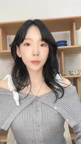 요즘 핫한 플러팅 마술🪄중단발 + 레이어드컷 예쁨 정석 @태연언니🤍 이미지