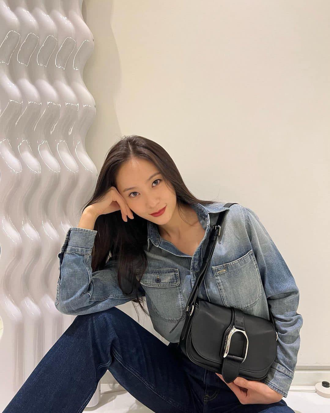 캐주얼 무드 데님 셔츠 입자💙👔 이미지