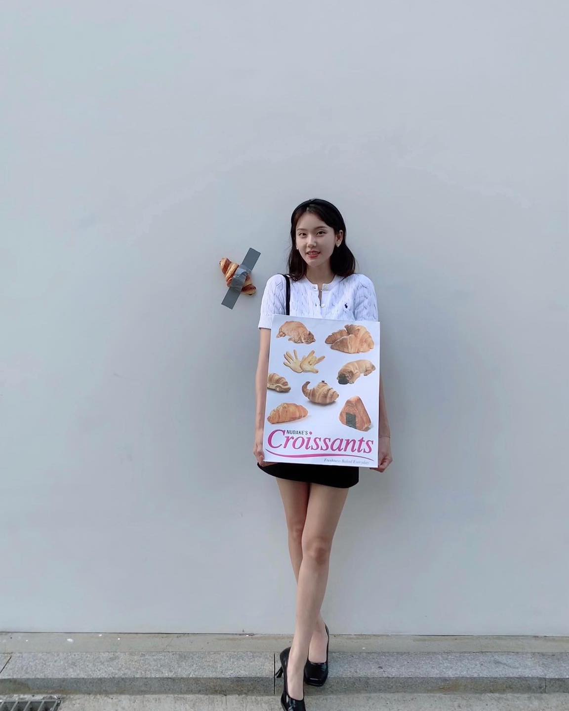 이쁜 봄조합🌸반팔니트+스커트 이미지