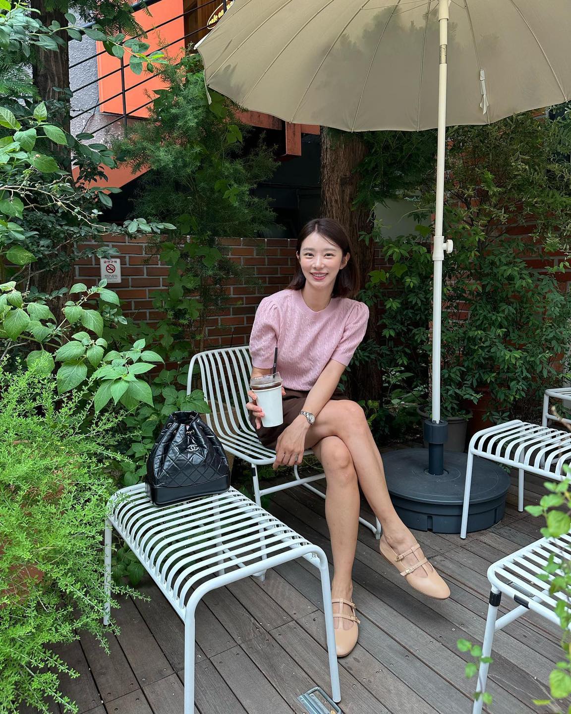 이쁜 봄조합🌸반팔니트+스커트 이미지
