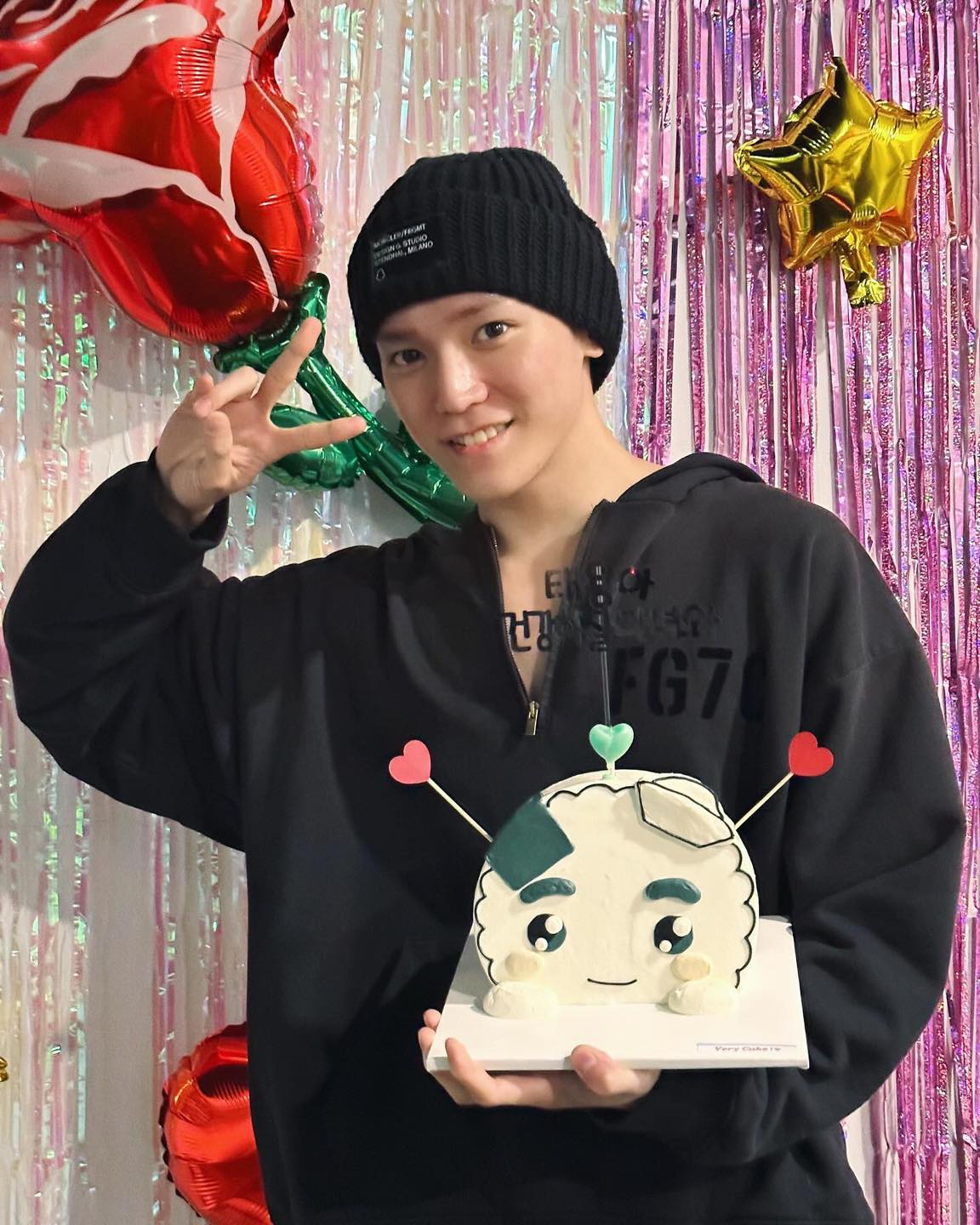 NCT 태용 오늘 해군 입대🍙💚 이미지"
