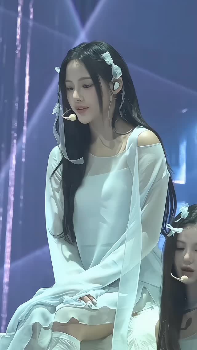 요정 그 자체였던 겟업 민지🧚🏻🩵 이미지